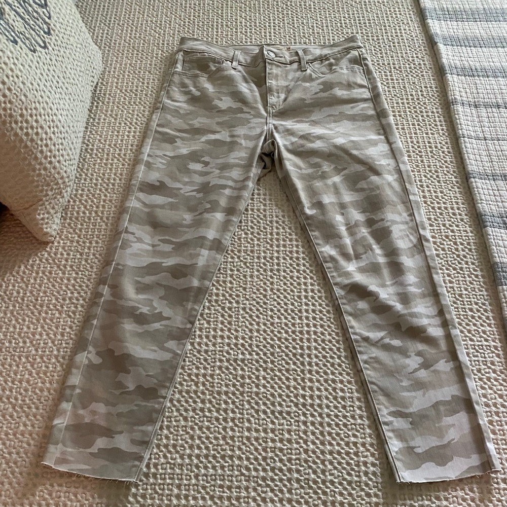 Levi highrise supper skinny crop